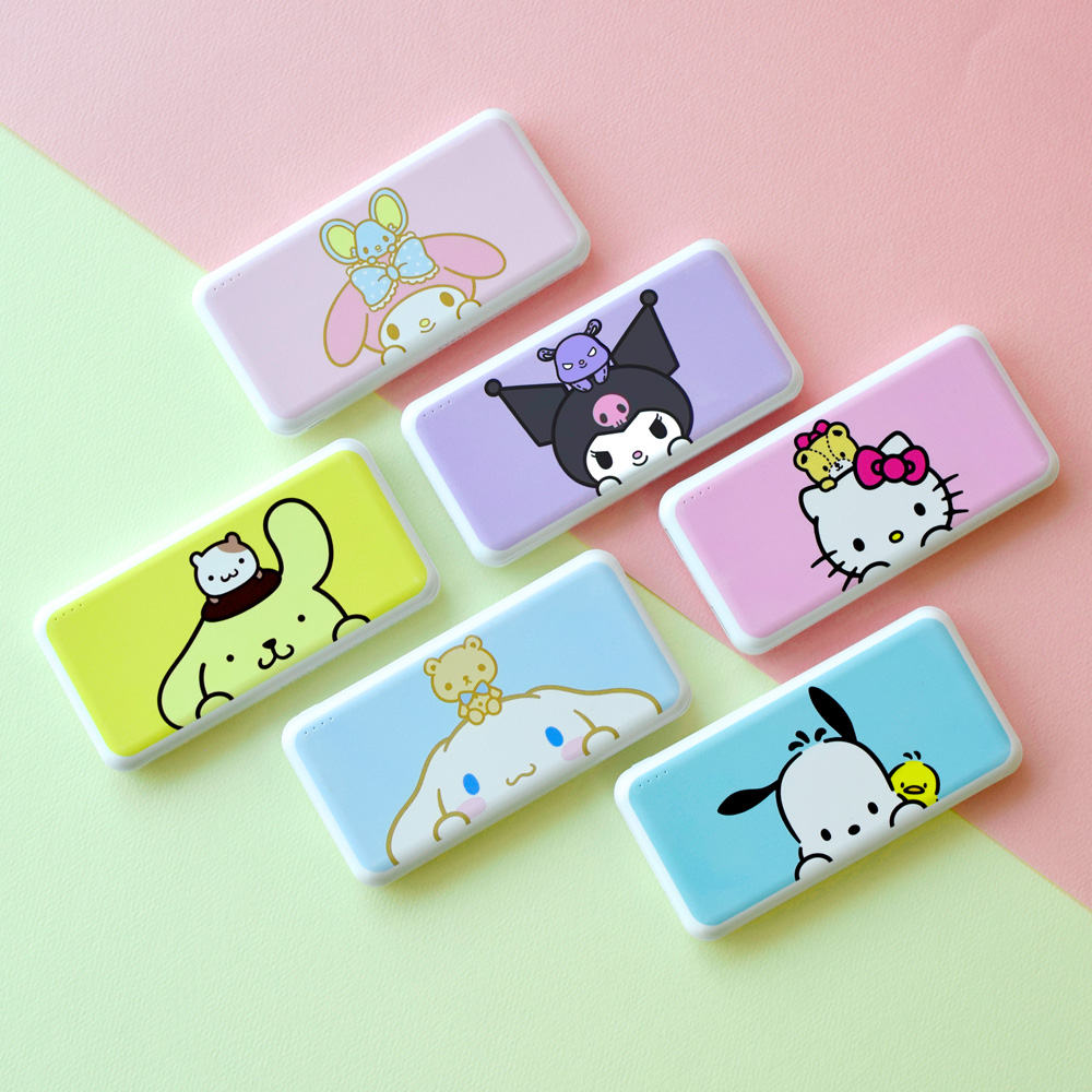 산리오캐릭터즈 프렌드 듀얼 보조배터리 10000mAh+5핀충전기2A증정